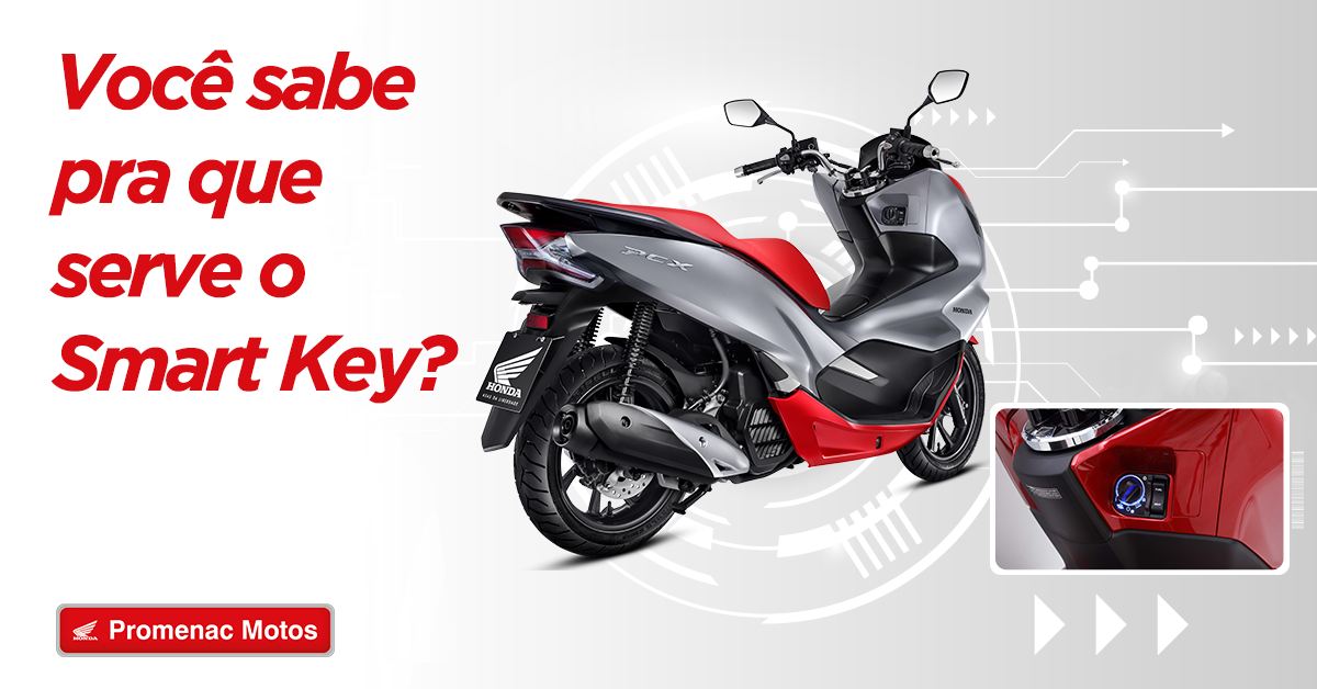 Smart Key?  O que isso tem a ver com a sua moto?